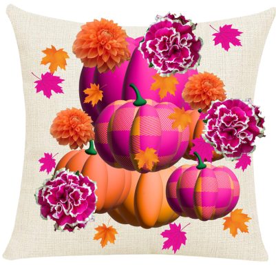 Fuchsia & Orange Pumpkins